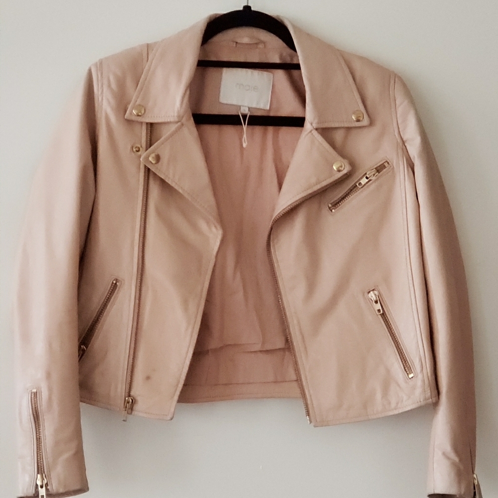 Leather Jacket by Maje